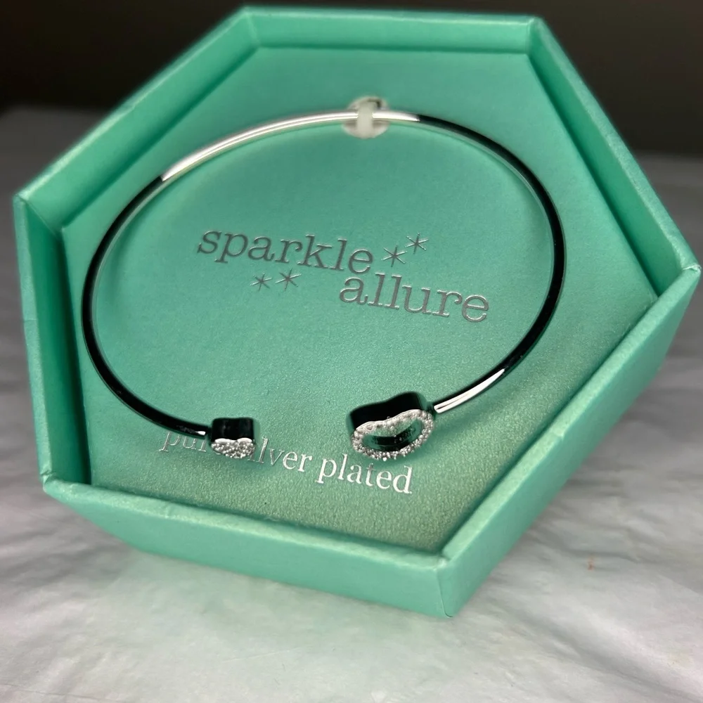 Sparkle Allure SilverHeart Bracelet